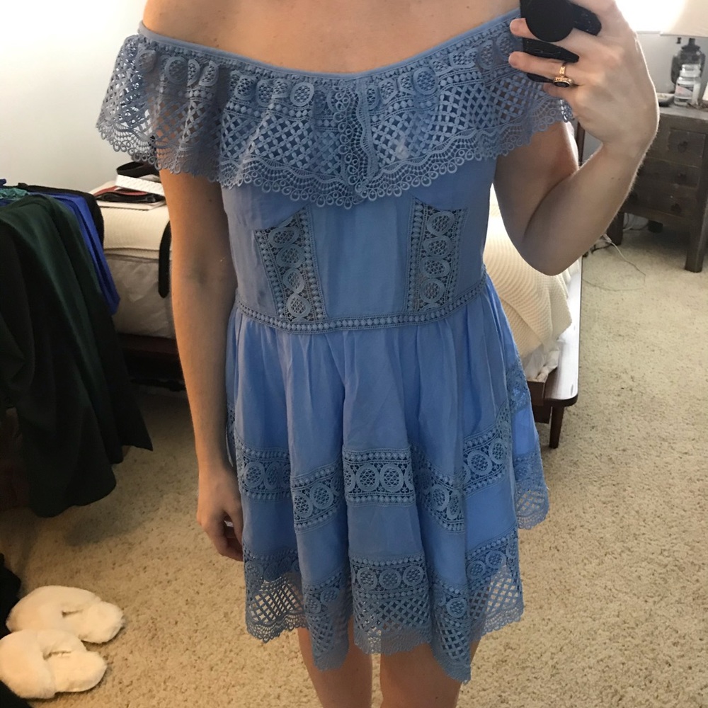 Light blue dress